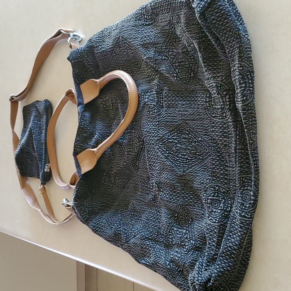 American Eagle cloth tote. Brown